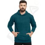 Men's Full Sleeve Solid Hooded Sweatshirt