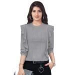 Women's Attractive Round Neck Top