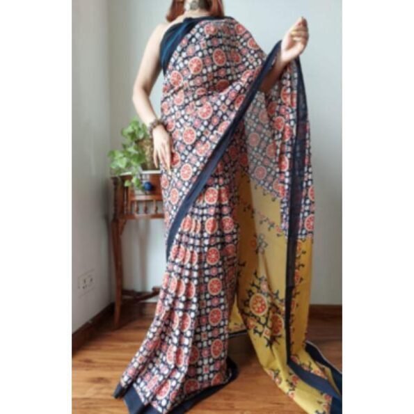 Women's Printed Cotton Sarees