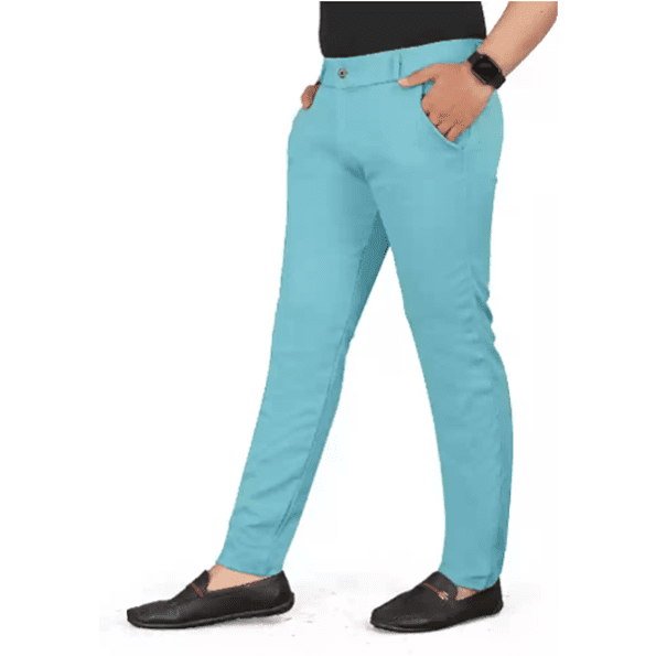 Men's Classy Relaxed Slim Fit Easy Wash Trousers