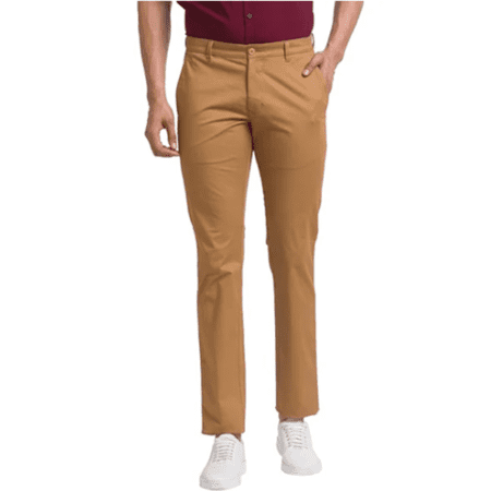 Men's Premium Relaxed Slim Fit Easy Wash Trousers