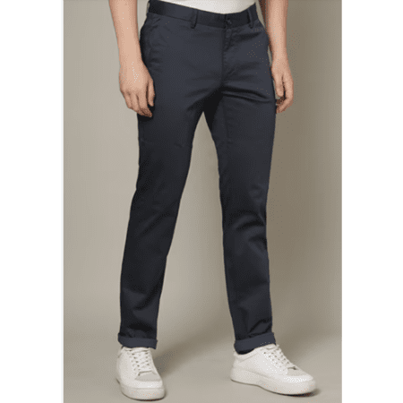 Men's Trendy Relaxed Slim Fit Easy Wash Trousers