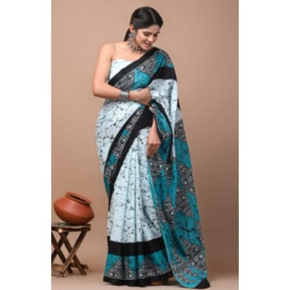 Women's Printed Cotton Sarees