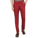 Men's Fancy Relaxed Slim Fit Easy Wash Trousers