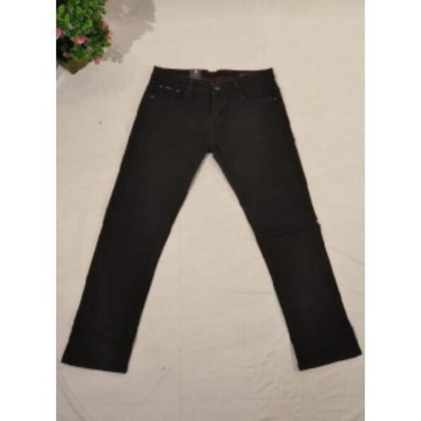 Men’s Solid Black Jeans