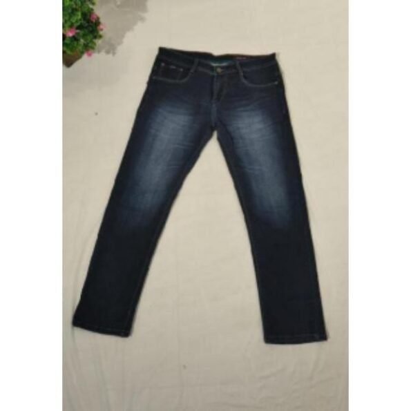 Men’s Dark Blue Shaded Jeans