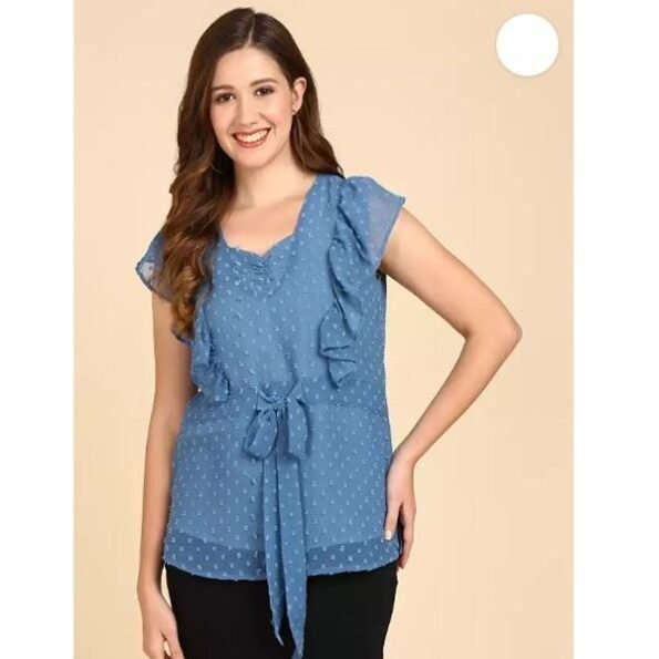 Women's Stylish And Casual V-Neck Top