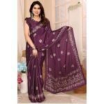 Women's Floral Printed Saree