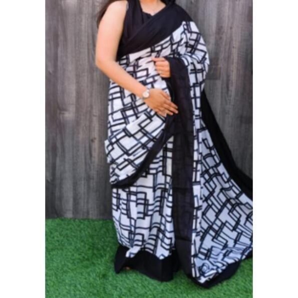 Women's Printed Cotton Sarees