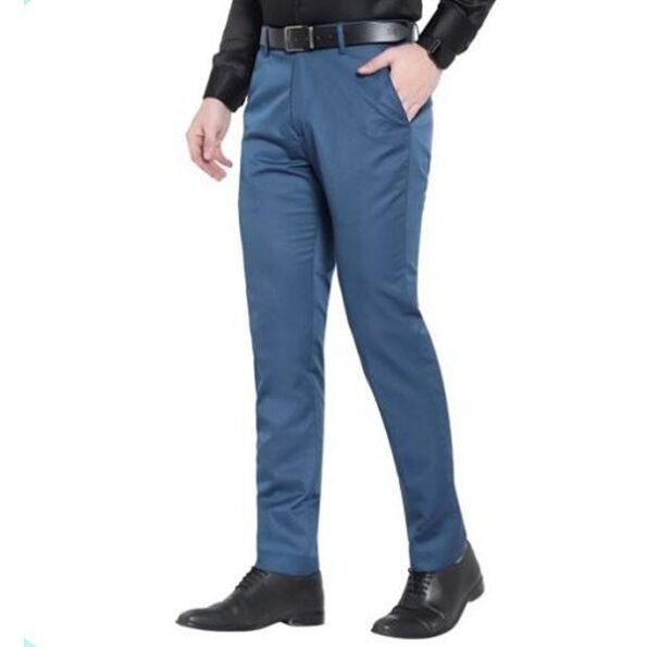 Men's Classy Slim Fit Cotton Trousers