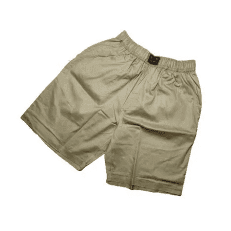 Men's Solid Mud Brown Sports Shorts