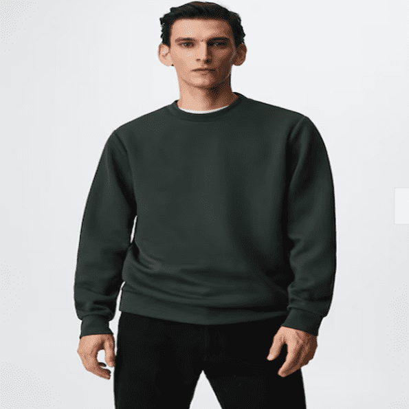 Men's Trendy Relaxed Fit Sweatshirt