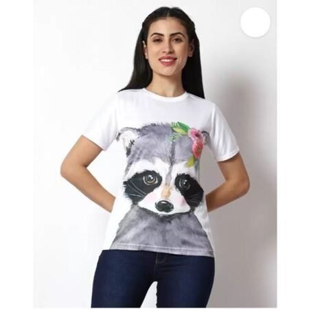 Women's Trendy And Casual Regular Fit Graphic Printed T-Shirt