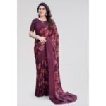 Women's Floral Printed Saree