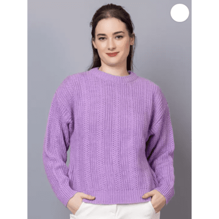 Women's Trendy Round Neck Sweater