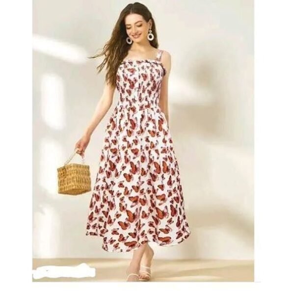 Women' Flower Print Dress