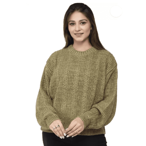 Women's Cool Round Neck Sweater