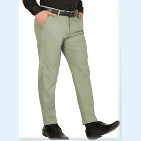 Men's Classy Slim Fit Cotton Trousers