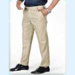 Men's Attractive Slim Fit Cotton Trousers