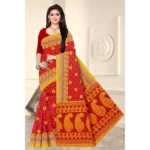 Women's Classy Cotton Printed Saree