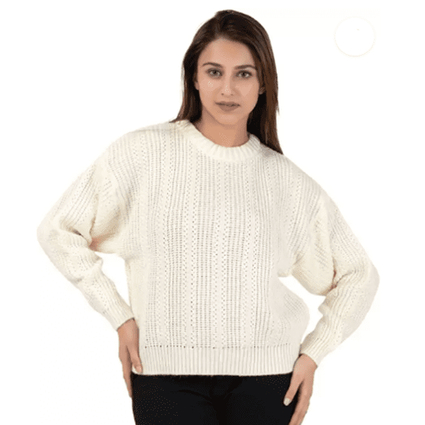 Women's Stylish Round Neck Sweater