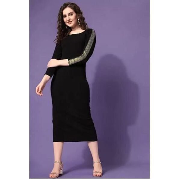 Women's Bodycon Black Dress