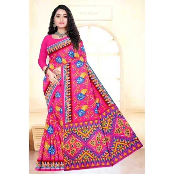 Women's Cool Cotton Printed Saree