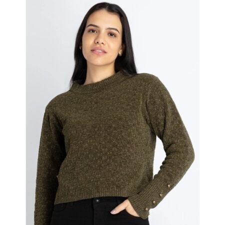 Women's Attractive Round Neck Sweater