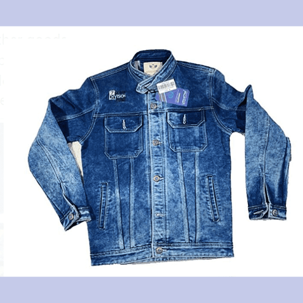 Men's Fancy Washed Regular Fit Stylish Denim Jacket