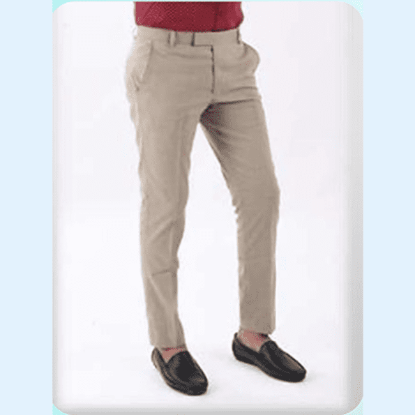 Men's Fancy Slim Fit Cotton Trousers