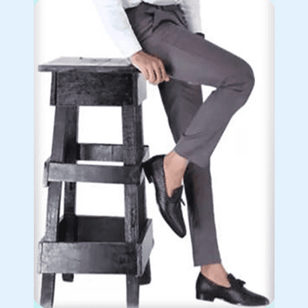 Men's Stylish Slim Fit Cotton Trousers