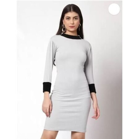 Women's Attractive White Bodycon Dress