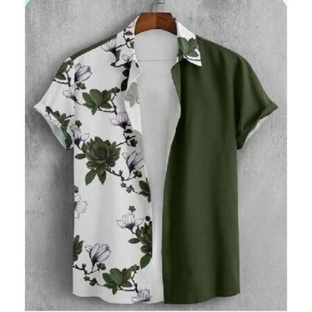 Men's Cool Cotton Casual Vouge Half Sleeve Shirts