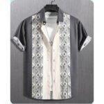 Men's Premium Cotton Casual Vouge Half Sleeve Shirts