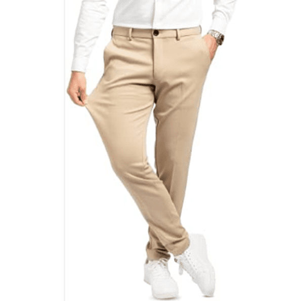 Men's Trendy Relaxed Slim Fit Easy Wash Trousers