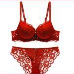 Women's Fancy Lightly-Padded Bra & Panty Set