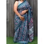 Women's Printed Cotton Sarees