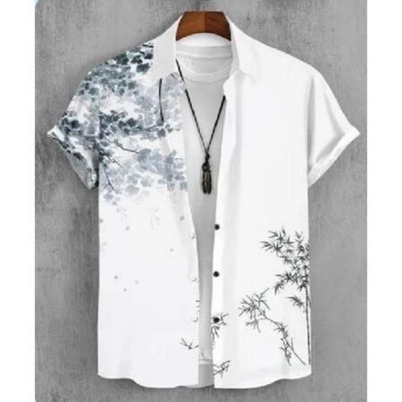 Men's Cool Cotton Casual Vouge Half Sleeve Shirts