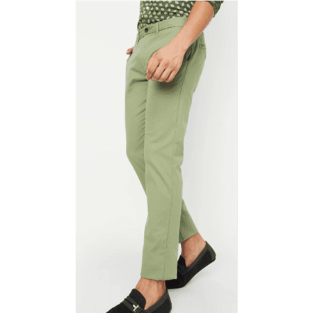 Men's Fancy Relaxed Slim Fit Easy Wash Trousers