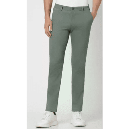 Men's Trendy Relaxed Slim Fit Easy Wash Trousers