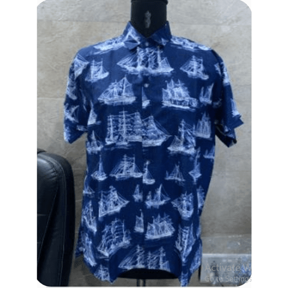 Men's Stylish Printed Half sleeves Shirt