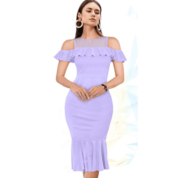 Women's Adorable Design With Soft Fabric Bodycon Dresses