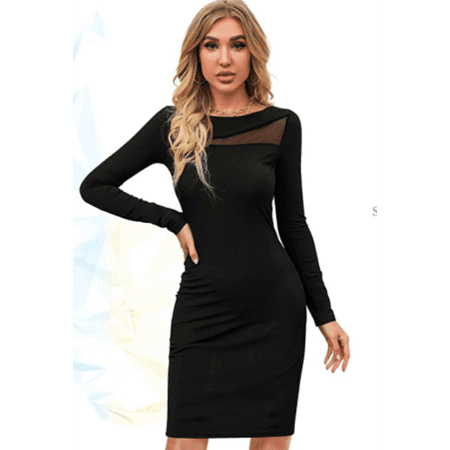 Women's Full Sleeve Slim Fit Dresses