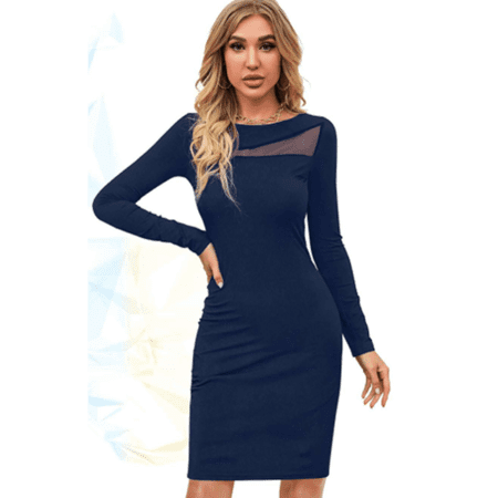 Women's Full Sleeve Slim Fit Dresses