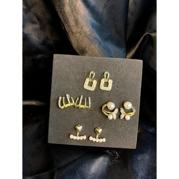 Women's Fancy Earrings Combo Set Of 4