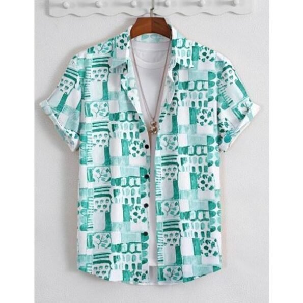 Men's Printed Oversized Shirts