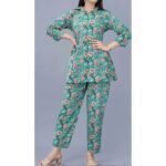 Women's Self Design Printed Co-ord Sets