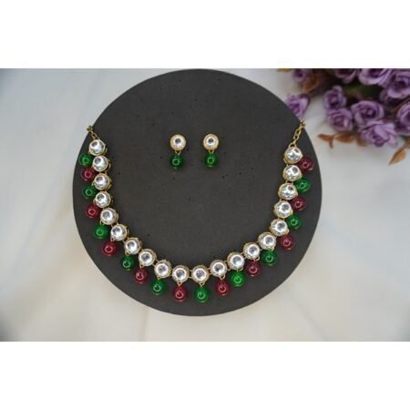 Light-Weight Shining Kundan Necklace Set