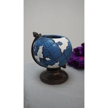 Desk Globe Planter & Pen Holder