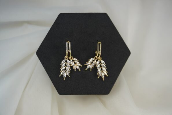 A Classy Delight Gold-Plated Earrings